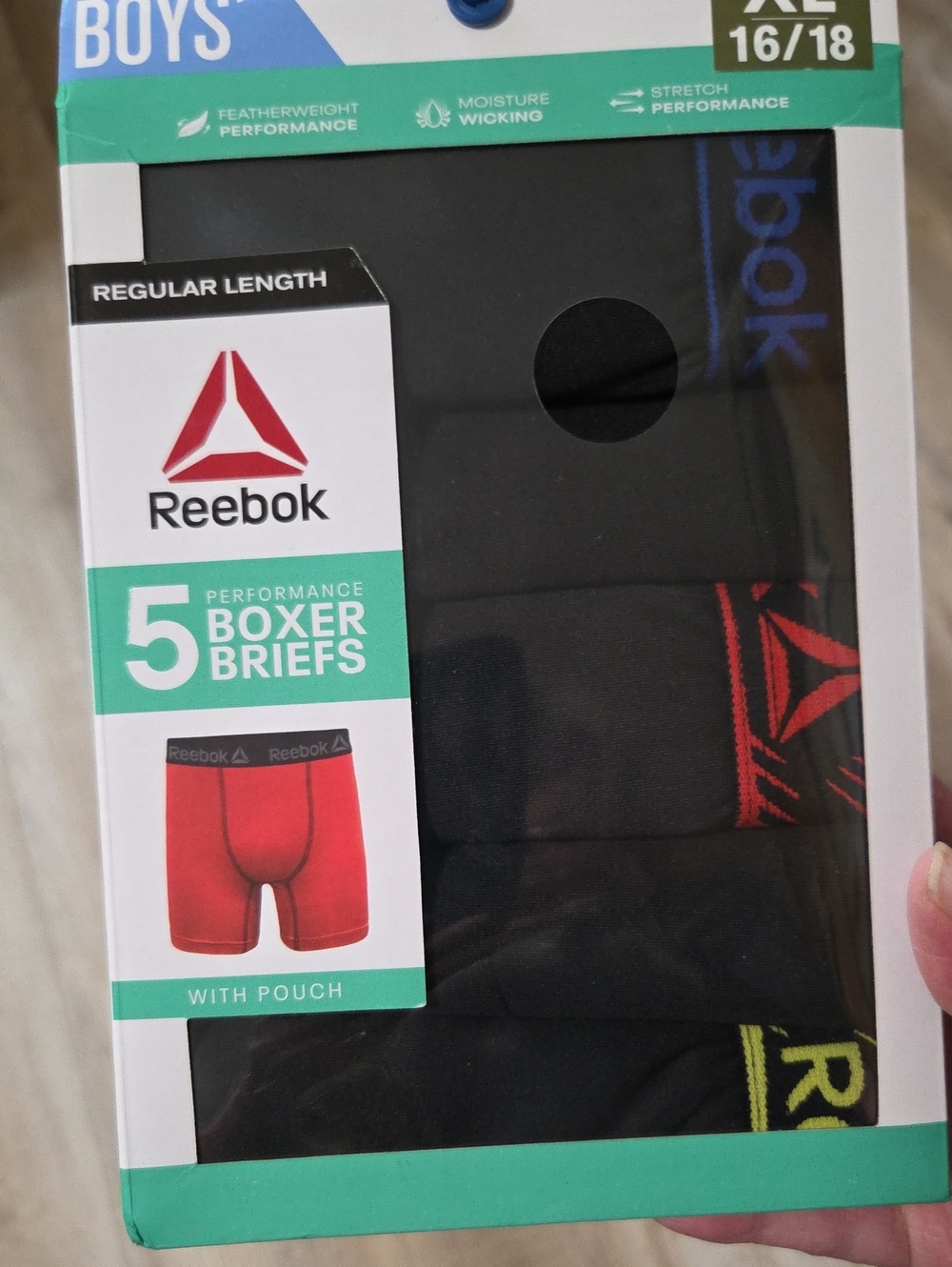 Reebok Boys Boxer Briefs..XL - Picture 2 of 5